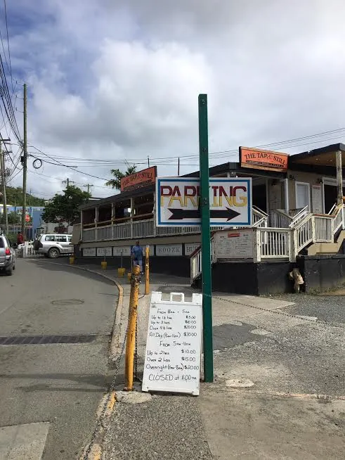 On-site parking and entrance at Drifters on Centerline Road